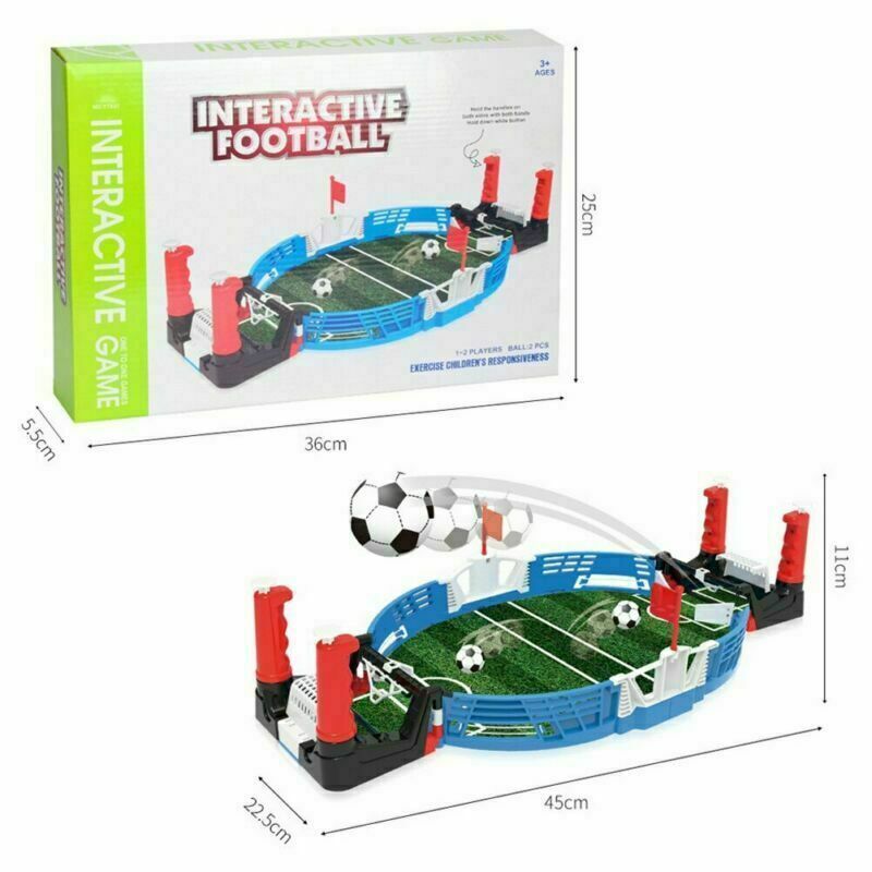 Mini jeu d'arcade de Table de Football enfants adultes Mini jouet interactif de Football de Table pour les enfants au bureau à la maison