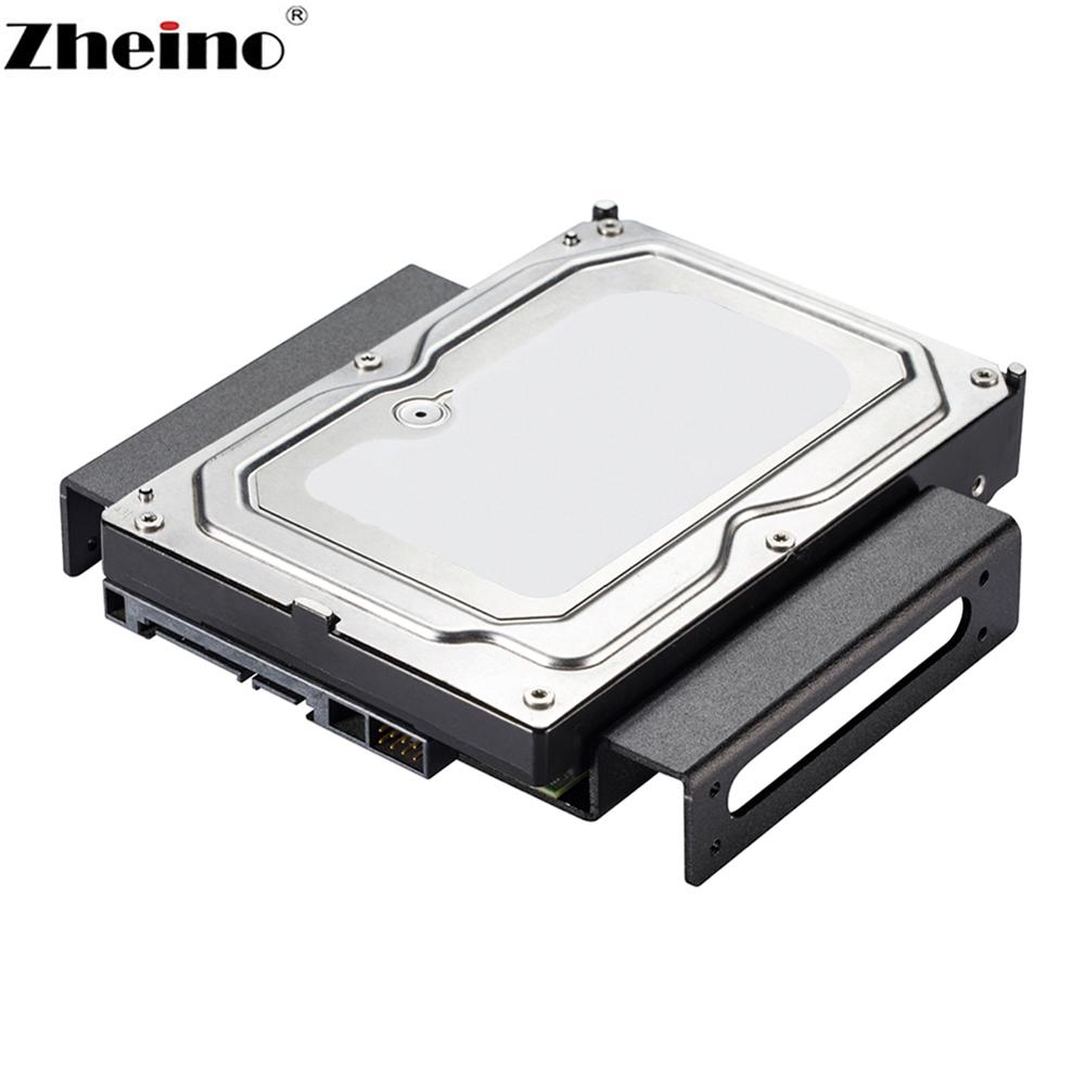 Zheino aluminium Montage Frame 3.5 Inch tot 5.25 Inch Fit voor 2.5 inch 3.5 inch HDD SSD Adapter Bracket harde Schijf Houder