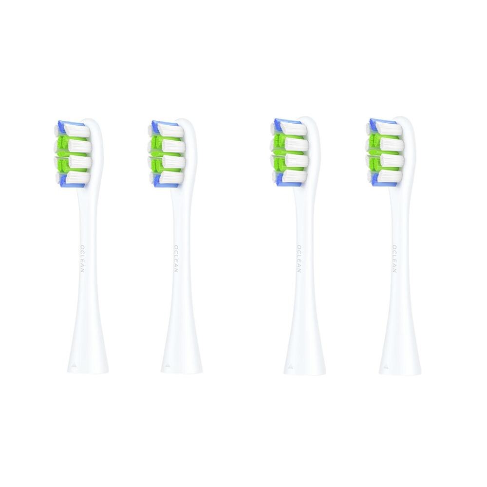 4 stk. oclean  z1 one se luft udskiftning dybe rengøringsbørstehoveder automatisk elektrisk sonisk tandbørste tandbørstehoveder oclean: 4 stk  p1