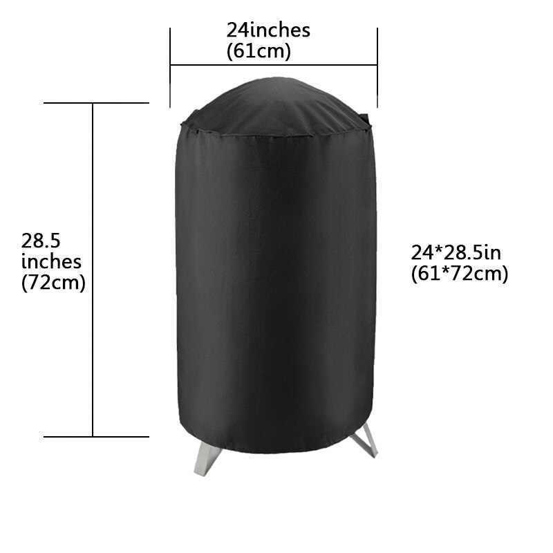 24/27/30 '' för weber bbq hylla solskydd oxford trasa vattentät utomhus trädgård dammsäker grill hylla täcka: S 72 x 61cm