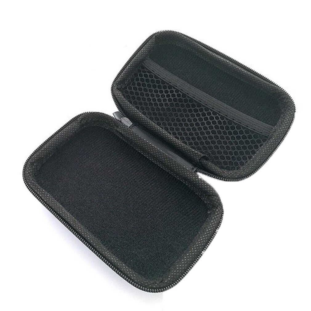 2.5 inch External USB Hard Drive Disk HDD Carry Case Cover Pouch Bag Mobile Disk Box Case For PC: Black