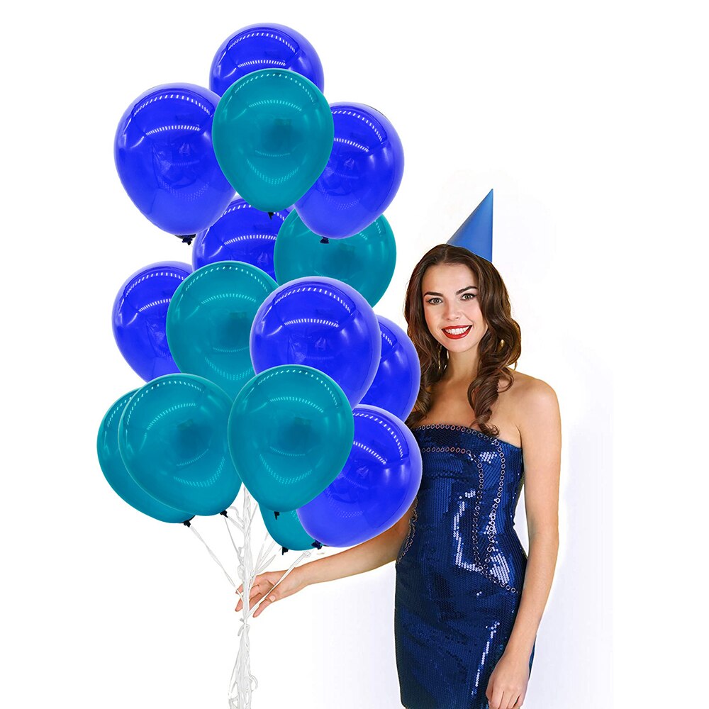 Blue Balloons Air Ballons Deco Birthday Star Foil Baloon Birthday Party Decorations Kids Adults Balls Colored Shaped Balloon