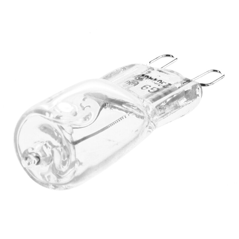 Wsfs 10 g9 halogenpære 40w 40 watte lysende hvid