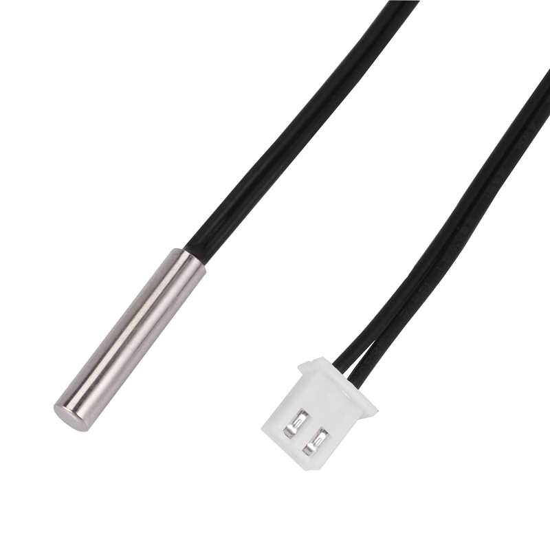 Sensor de temperatura de Termistor NTC de 2 m, cable de sonda impermeable, 10 K, 1%, 3950, negro