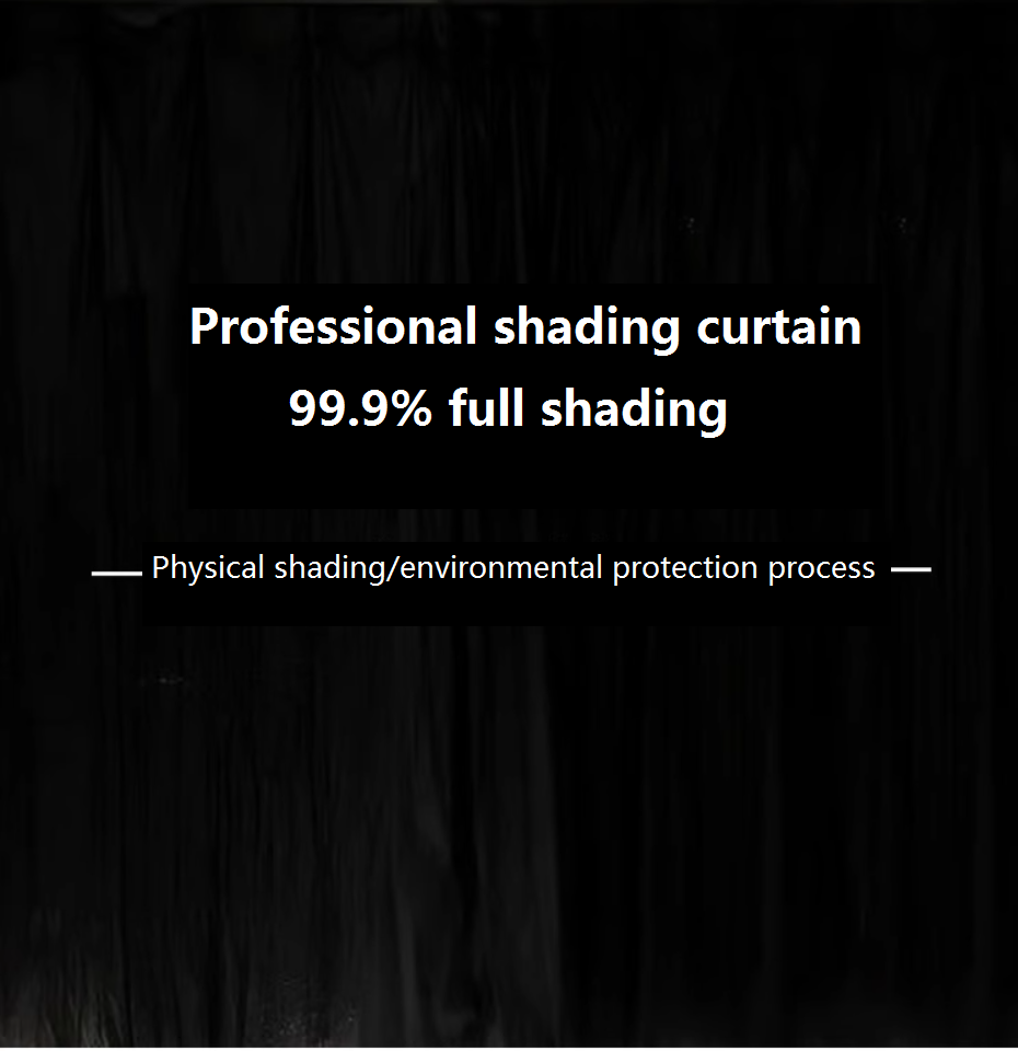 Full Shading Double-sided Silver Coated Fabric Curtains Silver Thickened Light Blocking Thermal Insulation UV Resistant Fabric