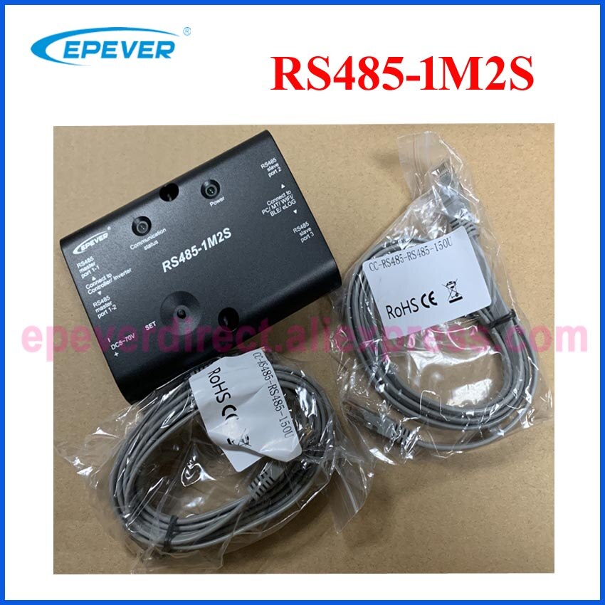 Rs485-1 m 2s forlængelsesmodul til epever  rj485 port solcelle controller eller inverter