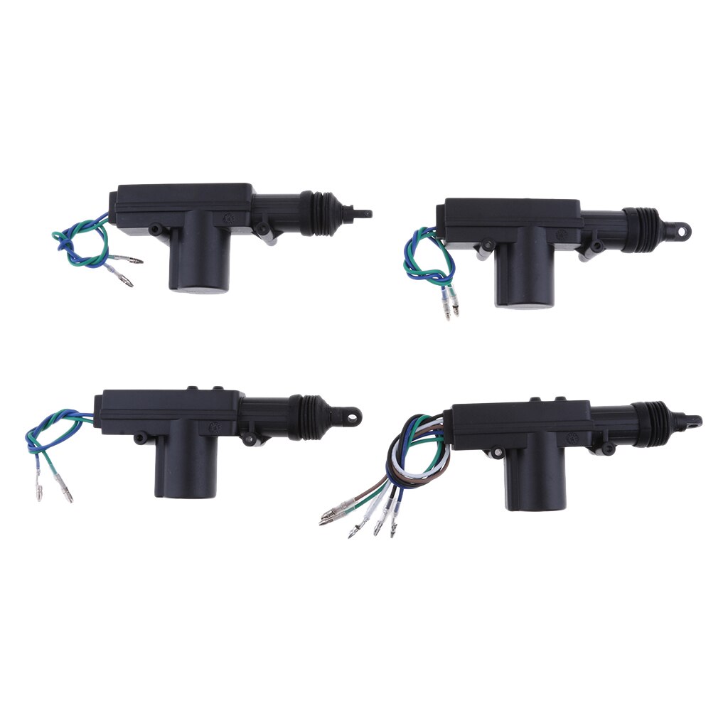 Keyless Entry System With Two 4-Button Remotes & 4 Door Lock Actuators - Central Locking System