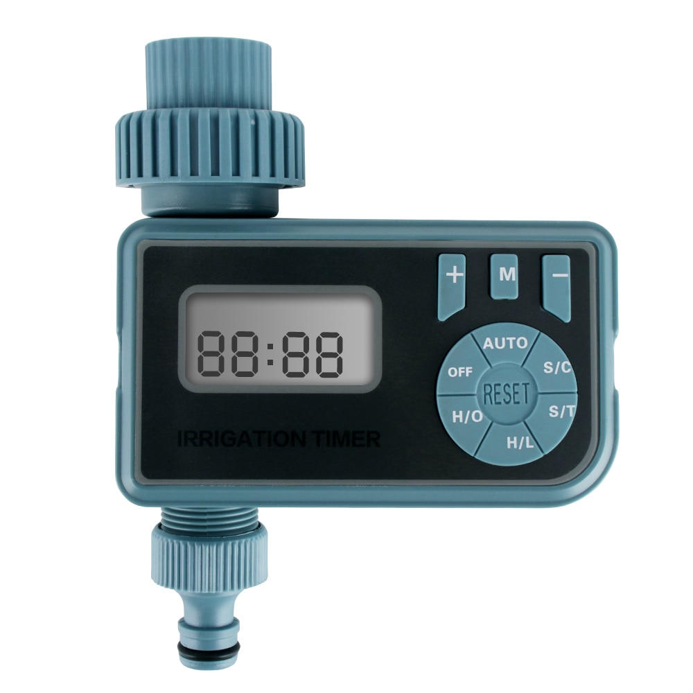 Automatic Watering Timer Garden Irrigation Controller LCD Display Intelligent Sprinkler Water Timer for Outdoor Yard Greenhouse
