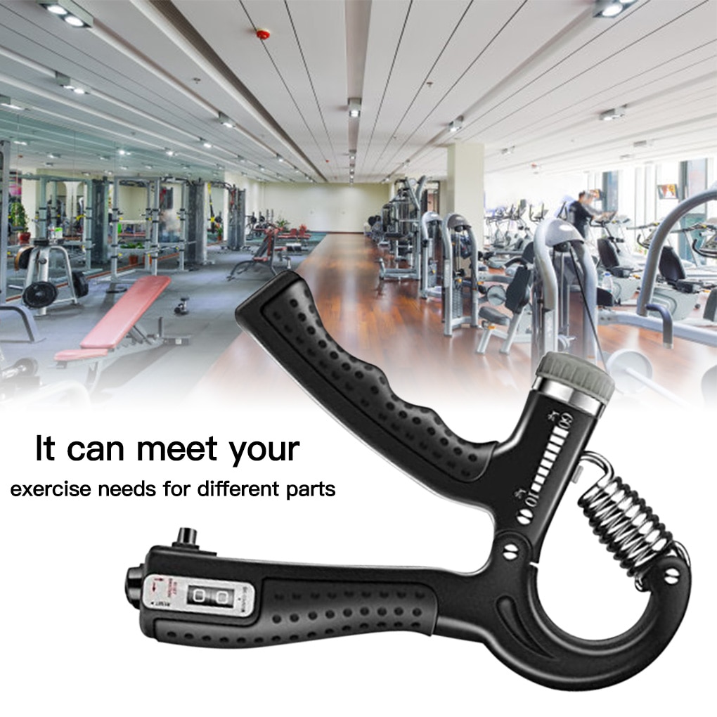 6Pcs Strength Exercise Gripper Adjustable Hand Grip Counter Finger Puller Training Finger Trainer