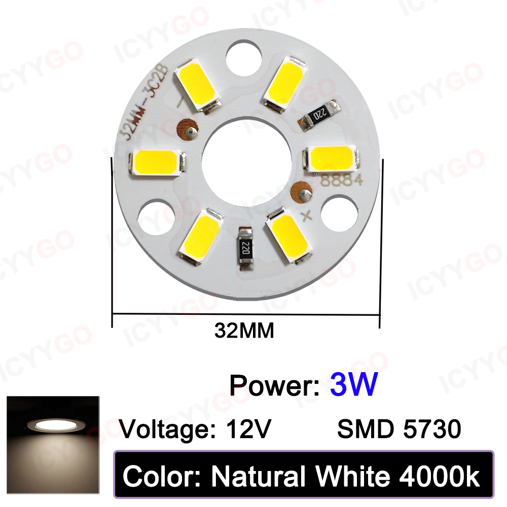 10 Uds DC12V DC24V lámpara cuentas bombilla LED 1W 3W 5W 7W brillo tablero de luz adecuado para bombillas Led Downlight soldadura cable de alimentación: 2-2,4 V / Lavanda