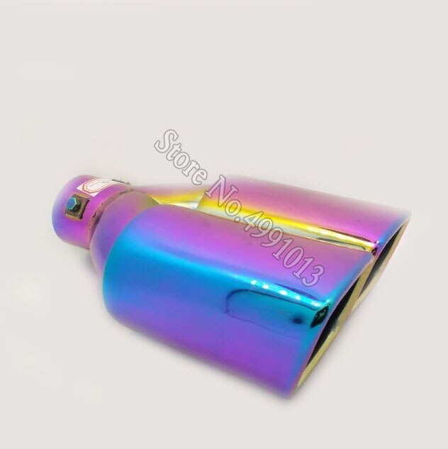 For Suzuki GRAND VITARA 2007 car stickers muffler exterior back end pipe dedicate exhaust tip tail outlet ornament 1pcs: B1024Ma63
