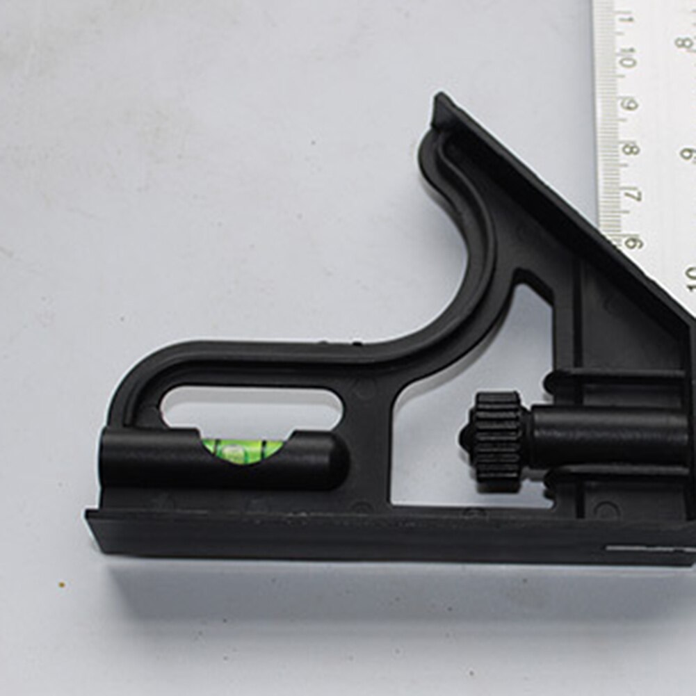 Measurement Height Limit Gauge Tools Stainless Steel Adjustable Combination Square Right Angle Ruler Measuring Tools