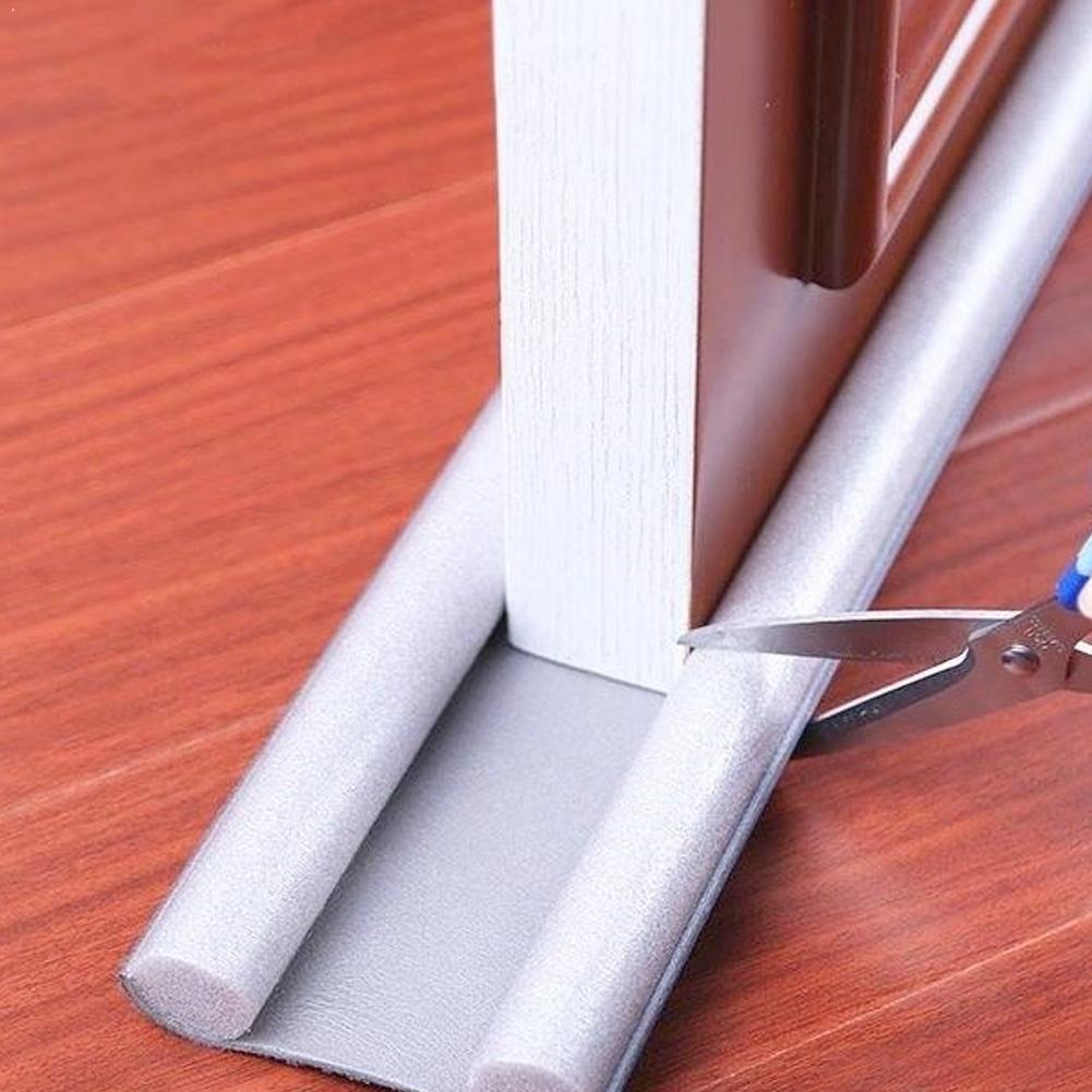 Stoppa damm flexibel dörrljud bottendragreducering ljudblockerande list under tätning tätning 93cm tät fönstertätning  m3 t 1