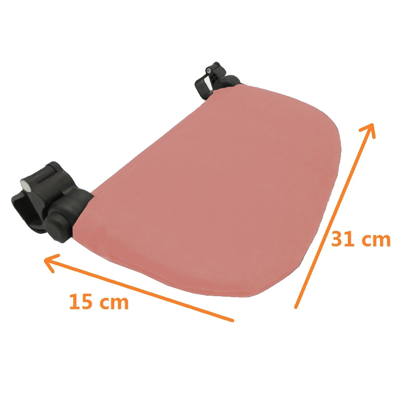 Kinderwagen-Zubehör, Taupe/Ingwer/Minze/Schwarz, Beinstütze, verlängertes Trittbrett für Babyzen Yoyo 2 Yoyo 2 Yoya Baby-Kinderwagen: Weiß