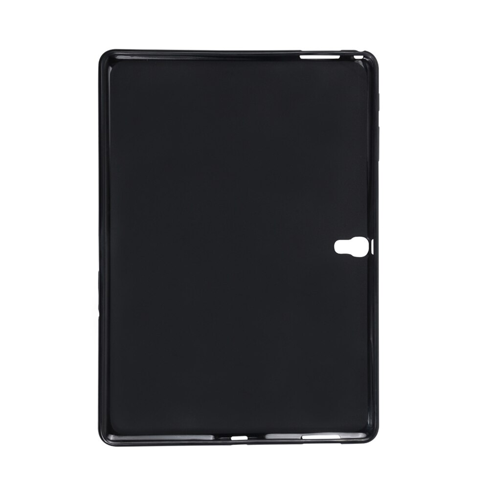 Qijun tab s 10.5 silicone inteligente tablet capa traseira para samsung galaxy tab s 10.5 polegada SM-T800 SM-T805 à prova de choque caso pára: Default Title