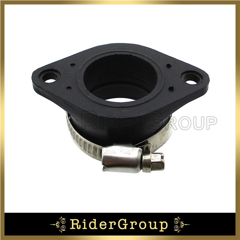 Carb Intake Adapter Boot Rubber Pipe Flange For Zongshen 190cc Pit Dirt Bike Zongshen 2V Z190 Engine