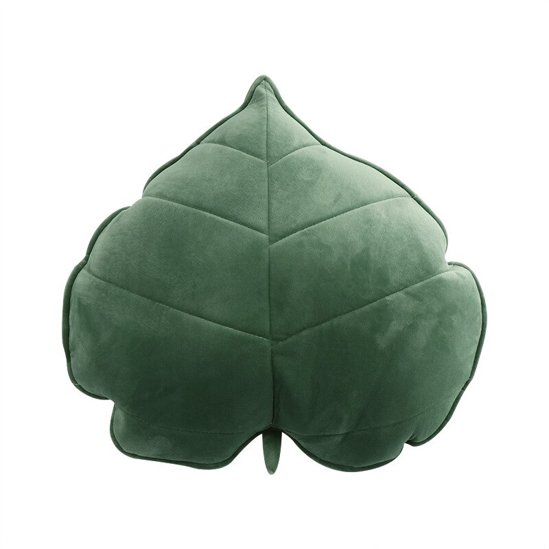 Zachte Blad Kussens Bed Gevulde Kussen Home Decor Kussen 3D Leaf Pluche Sierkussen: I-50X50cm