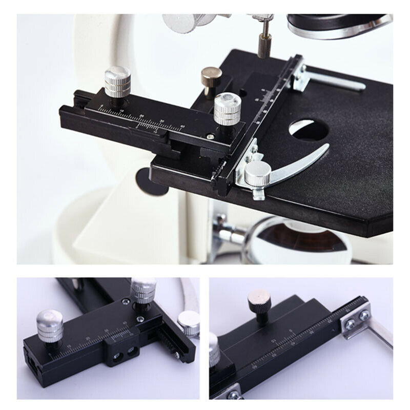 XSP-microscopio biológico acoplable, X-Y mecánico de escenario, etapa móvil con regla de escala, accesorios Swift SW150