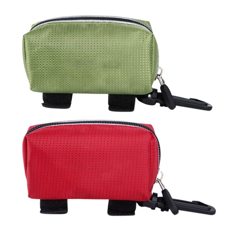 Waterproof Dog Poop Waste Bag Holder Pouch Outdoor Walking Garbage Bags Organizer Pet Puppy Cat Pick Up Poop Bag Dispenser