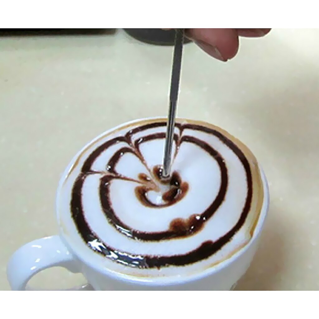 Coffee Latte Foam Art Pen Tool Needle Spatula Stainless Steel Barista Tool for Barista Coffee Maker DIY Supplies