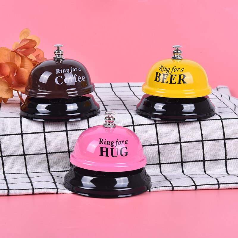 Bell Ring Metal Reception Restaurant Kitchen Bar Service Call Practical Restaurant Timer Hotel Counter Desk