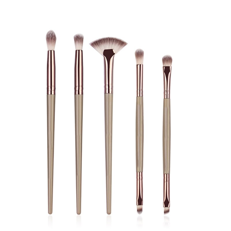 Make-Up Kwasten Set 1-12Pcs Oogschaduw Blending Eyeliner Wimper Wenkbrauw Make Up Kwasten Professionele Oogschaduw Borstels