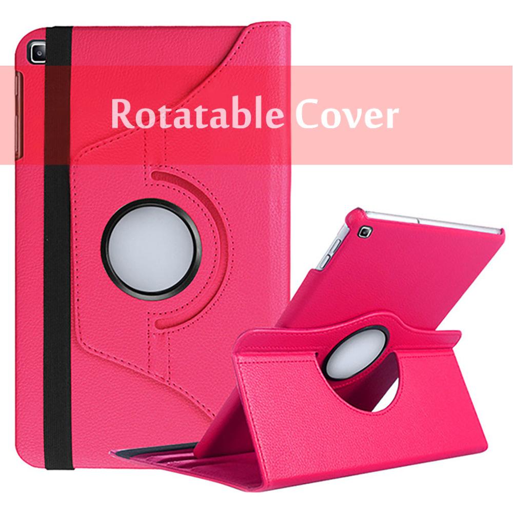 360 Rotating Case for Samsung Galaxy Tab A 10.1 T510 T515 Stand PU Leather Cover for SM-T510 SM-T515 10.1 inch Cover: 5