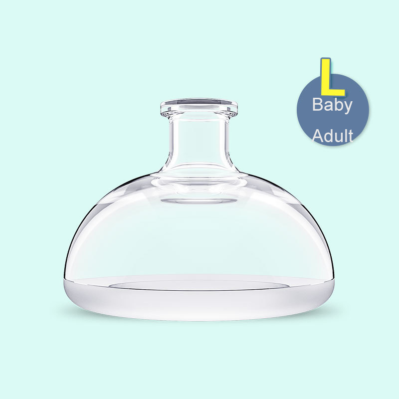 Tasse de Percussion de poitrine en Silicone pour enfants et personnes âgées, aide à la maison, tasse d&#39;élimination des crachats, masseur: L