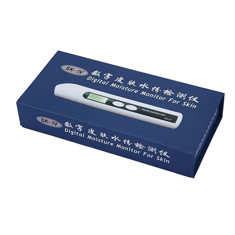 Digital Skin Moisture Analyzer Tester LCD Displays Oil Sensor Pen Detector Beauty Instrument Facial Skin Analyzer Moisture Meter