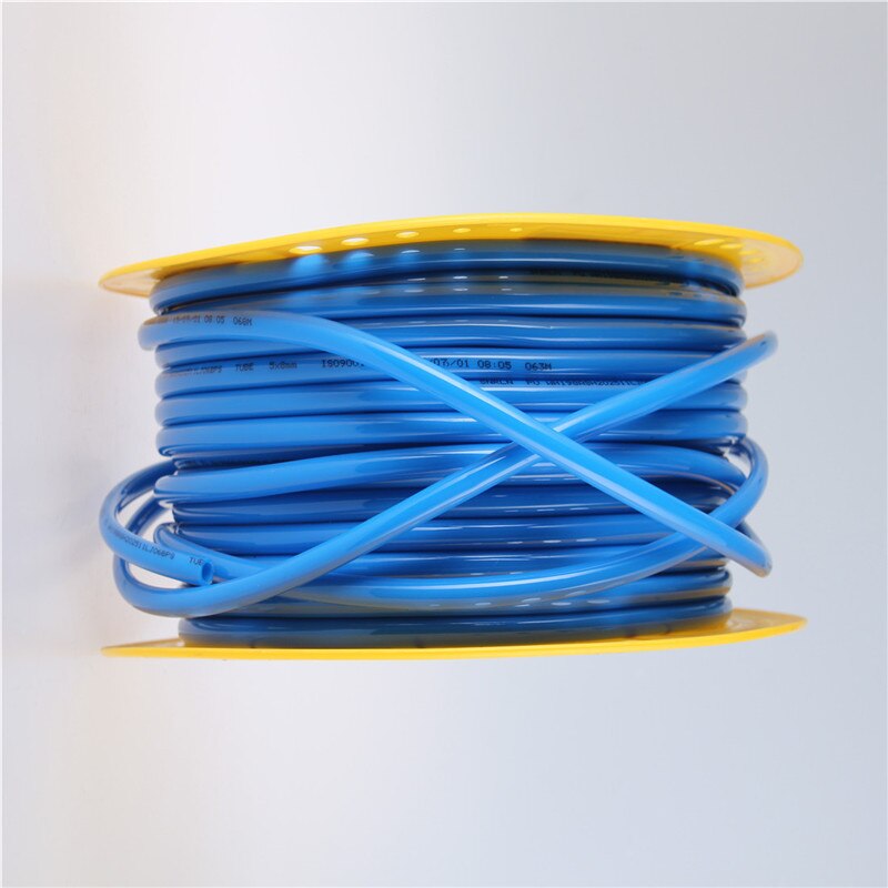 Tubo neumático de PU de 1 metro, 4x2,5mm, 6x4mm, 8x5mm, 10x6,5mm, 12x8, 14x10mm, 16X12mm, manguera de compresor de aire