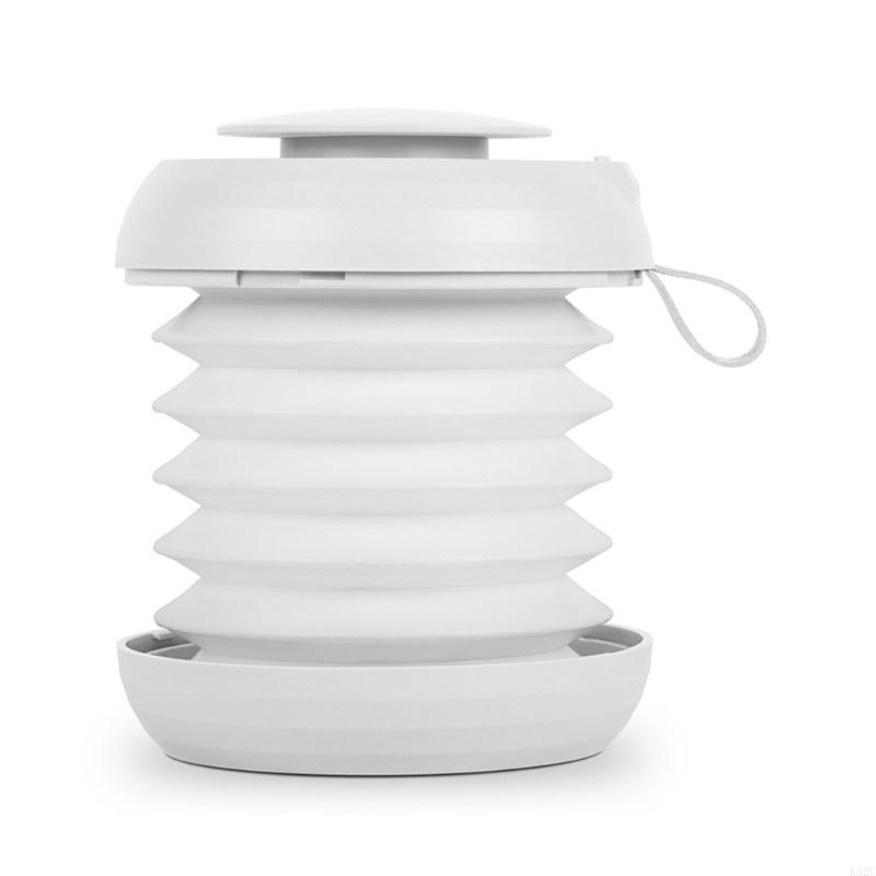 K32C Verstellbares Leselicht USB LadretRactable LED -Schreibtischlampe für Kinderstudenten: WHITE