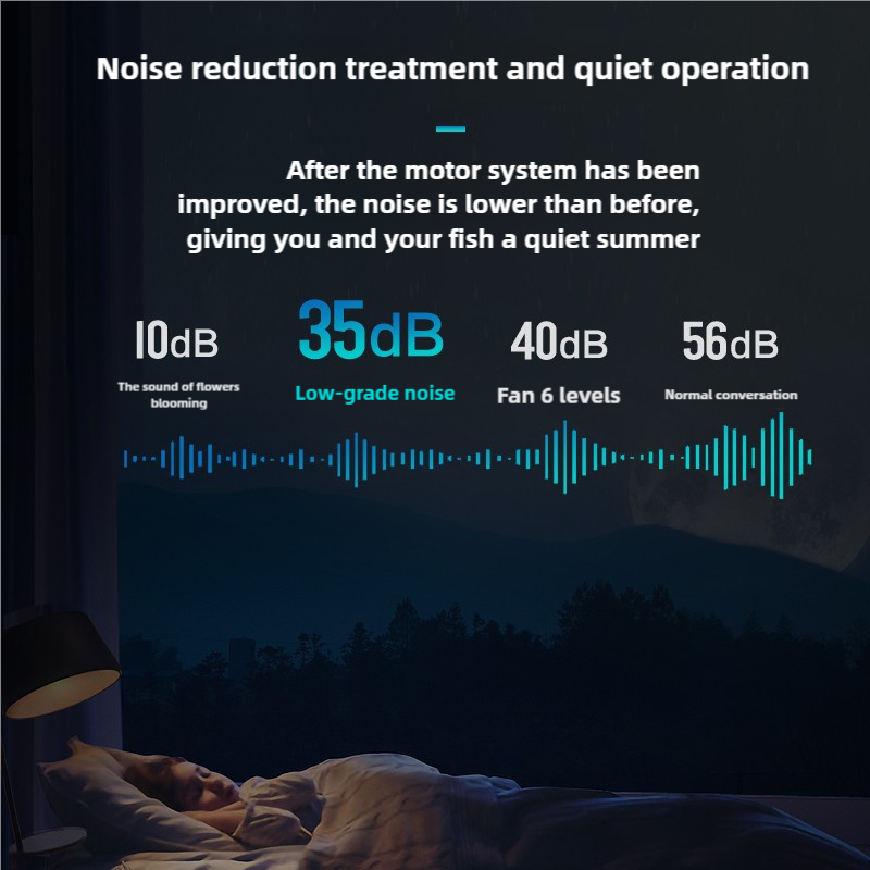 Wentylator chłodzący akwarium. Chłodzenie akwarium Chłodnica wodna Akwarium akwariowe Sprzęt chłodzący robić akwarium morskiego