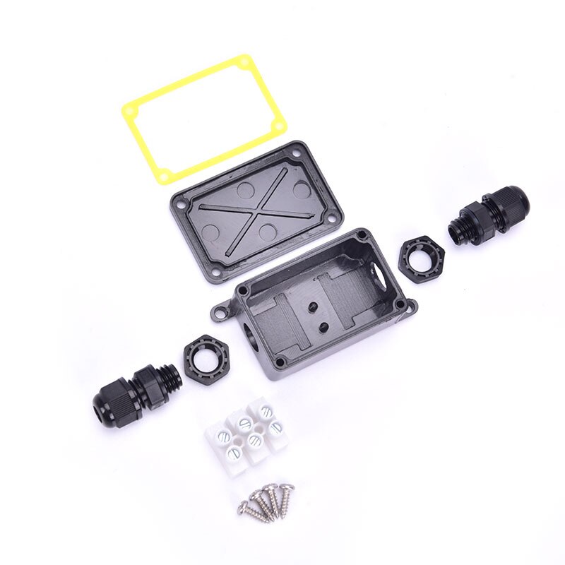 Junction Box IP66 Waterdicht Uv Zonneplek Outdoor Meerdere Manieren Plastic Aansluitkastje Case Kabel Draad Connector Beschermen