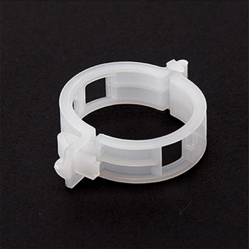 50 stk/parti genanvendelige 25mm plastik plantestøtteklemmer klemmer til planter hængende vinhave drivhusgrøntsager tomatclips