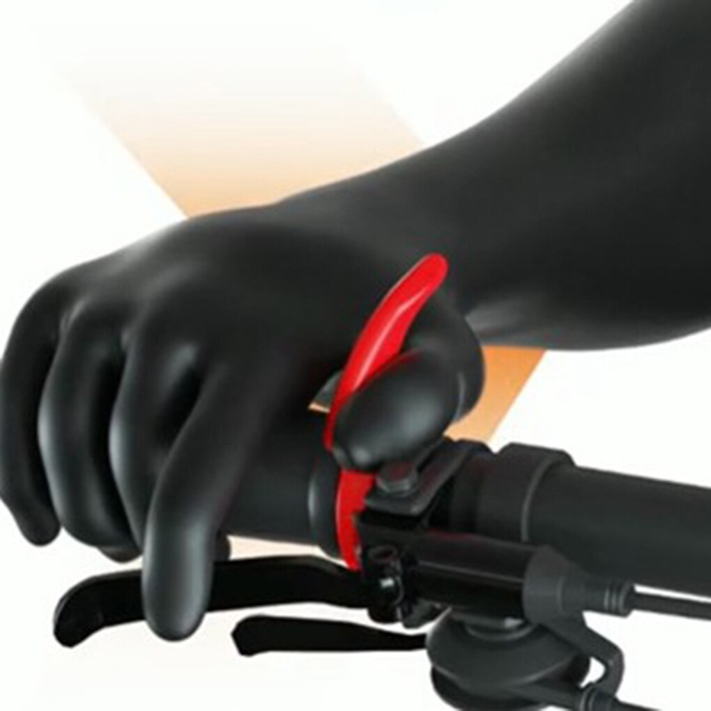 1 Pair Mountain Bike Rest Sub-handle Bicycle Thumb Force Grip Pair Of Lightweight Plastic Non-slip Handles And Lock Ring Kit