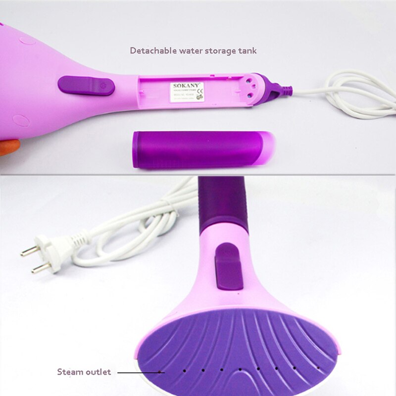 Handheld elektryczne żelazko parowe mini przenośne prasowanie parowe maszyny pary gospodarstwa domowego prasowania na ubrania 220 v 1200 w