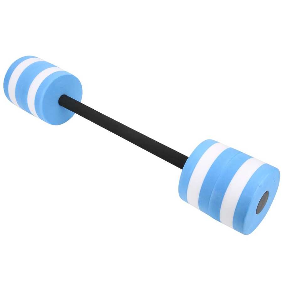 Water Roundness Dumbbell Blue Water Dumbbell Floating Long Dumbbell Adult Children Outdoor Fun Water Exercise Swimming