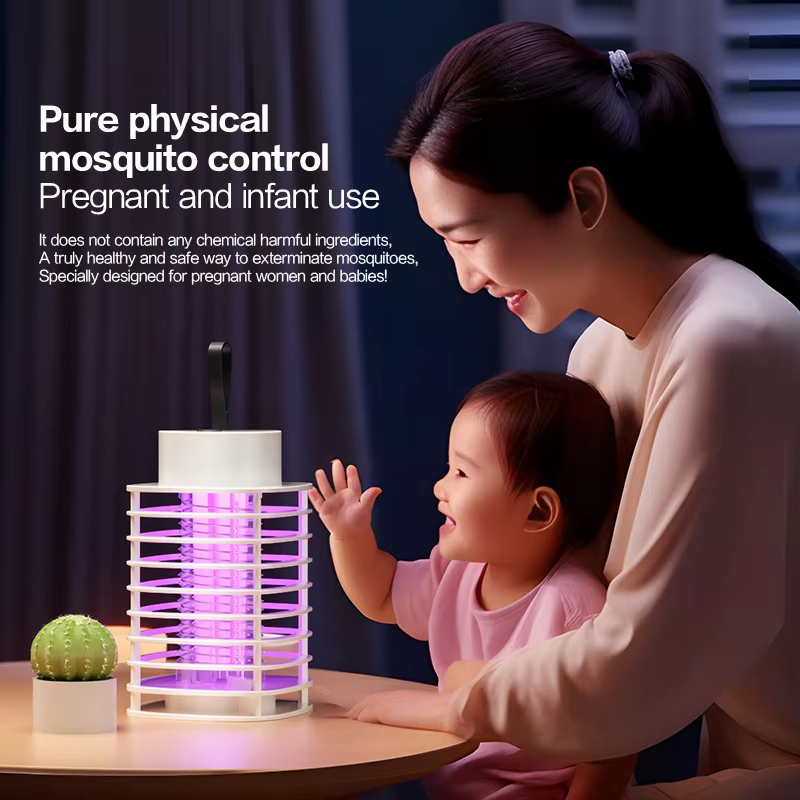 Xiaomi Mosquito Killer Lamp Portable Electric Fly Trap Insectkiller Usb Rechargeable Lamp Outdoor Mute Anti Mosquito Lamp Insect