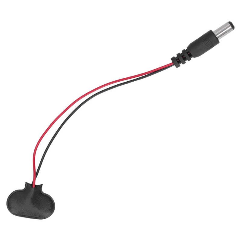20Pcs Battery Clip Connector 9V Connection Cable Industrial Control Components DC 2.1mm Plug Battery Holder Clip
