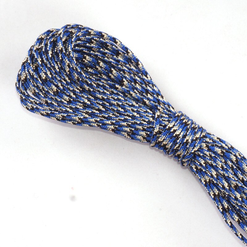 2mm linka robić parasola bransoletka pleciony drut biżuteria akcesoria DIY bransoletka cienki sznur okrągły akcesoria pleciony materiał hurtownia