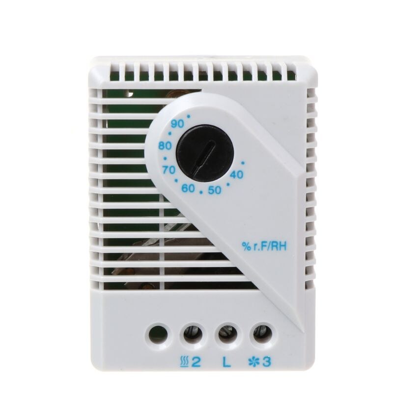 Contrôleur d'humidité Hygrostat mécanique connecter ventilateur chauffant pour armoire MFR012 35ED