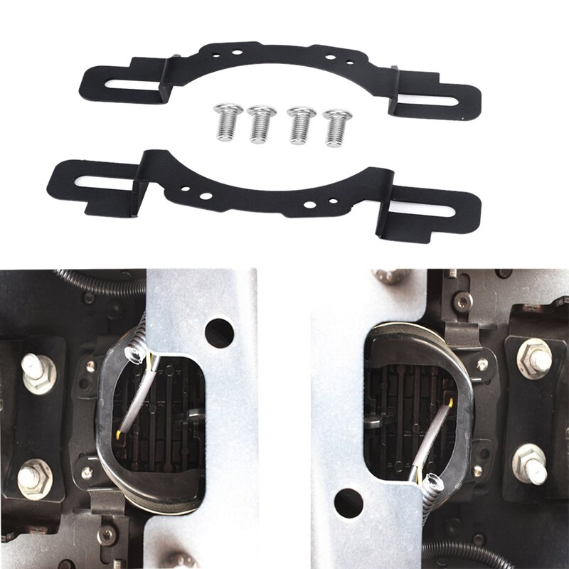 1 paar 4 Inch LED Mistlamp Montage Bracket Adapter voor Jeep Wrangler Hard Rock, rubicon X, 10Th Anniversary Edities