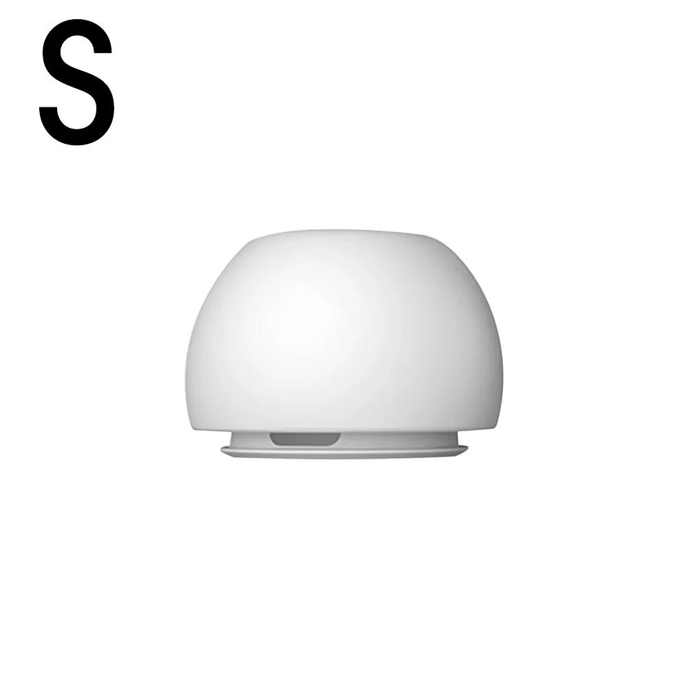 Soft Silicone Ear Tips for Apple Airpods Pro 1st 2nd generation Air pods Protective Earbuds Cover Noise Reduction Hole Ear-pads: XS / BROWN