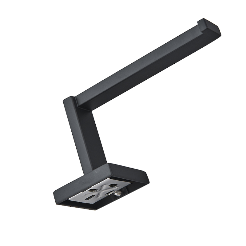 Bad Zubehör Set Matte Schwarz Wand Regal Wc Rollen Papier Halter Robe Haken Aufhänger Handtuch Schiene Bar Rack Ring Bad Hardware