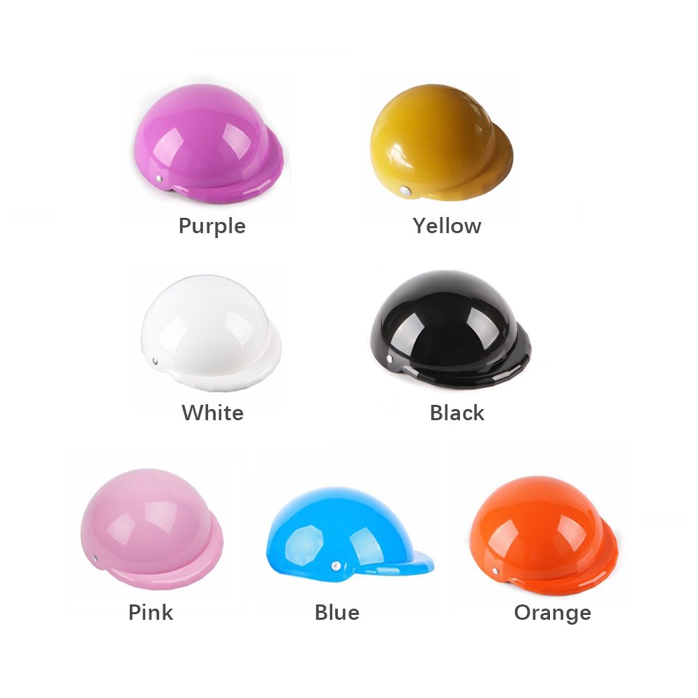 2022 Style Cute Pet Helmet Pet Protect Riding Cap Motorcycle Bike Doggie Helmet Cat Hat Pet Safety Suit Supplies