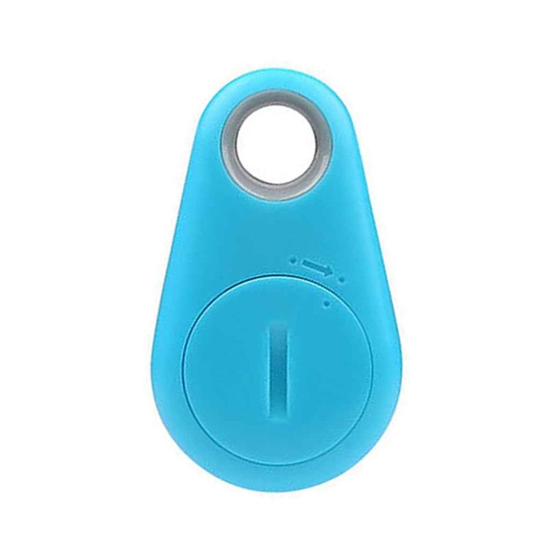 Tracer gps locator tag mini anti-verloren alarm portemonnee sleutelzoeker slimme bluetooth sleutel huisdier tracker kind auto telefoon anti-verloren herinnering: Blauw