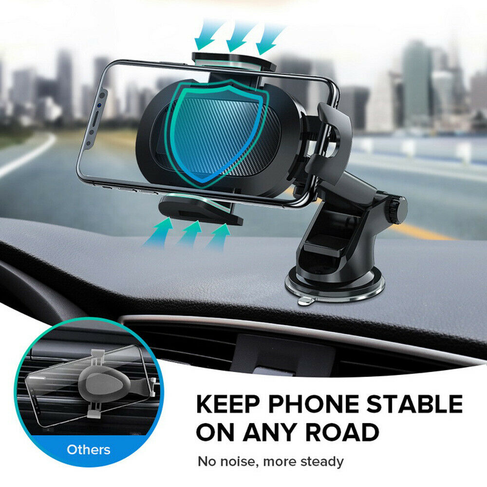 Sucker autopuhelimen pidike teline gps puhelin matkapuhelin solutuki iphone 12 11 pro max  x 7 8 plus xiaomi redmi huawei
