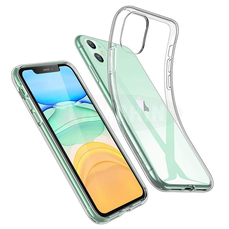 Voor iPhone 11 TPU Soft/Hard Cover Case Ondersteuning Draadloos Opladen Voor Apple iPhone X/iPhone 11 pro 11max Clear Phone Case: For iPhone SE / Soft