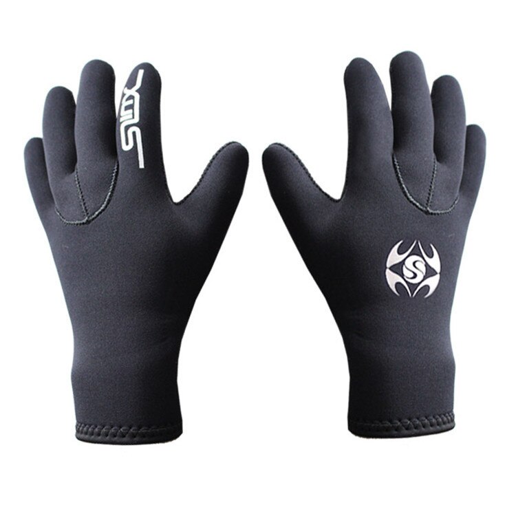 SLINX 3mm neopren handschuhe Prämie Erwachsene Fünf Finger für tauchen, speerfischen, segeln, schwimmen, tauchen ausrügestochen, schwimmen handschuh,