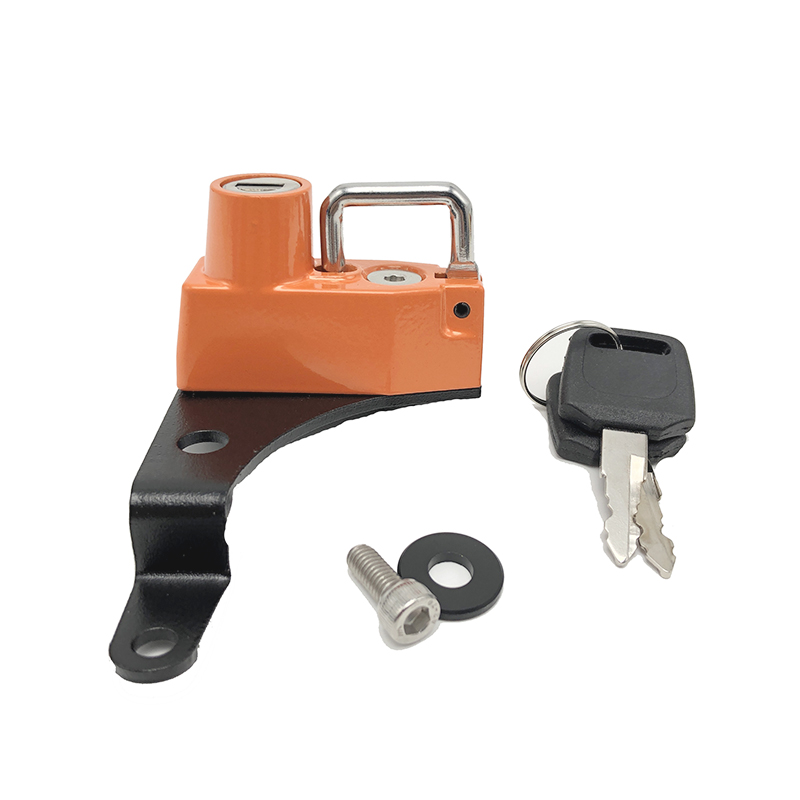 SV650 Motorcycle Helmet Lock Kit with 2 Keys for Suzuki SV650 ABS Motorbike Helmet Lock Accessories: Oranje